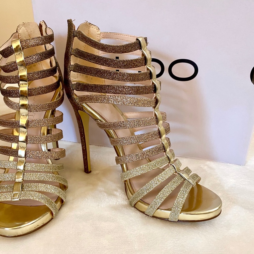 Aldo gold and copper high heals
